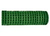 Решетка заборная в рулоне, 1,8х25 м, ячейка 90х100 мм, пластиковая, зеленая Россия, арт: 64541