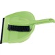 Набор: совок с кромкой 330 х 235 мм, щетка- сметка 290 мм, зеленый Elfe, арт: 93312