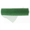 Решетка заборная в рулоне, облегченная, 1,5х25 м, ячейка 70х70 мм, пластиковая, зеленая Россия, арт: 64523