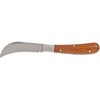 Нож садовый складной, изогнутое лезвие, 170 мм, деревянная рукоятка Palisad, арт: 79001