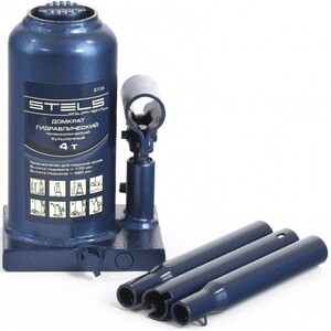 Домкрат гидравлический бутылочный телескопический, 4 т, H подъема 170-420 мм Stels, арт: 51116