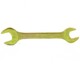 Ключ рожковый, 24 х 27 мм, желтый цинк Сибртех, арт: 14314