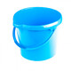 Ведро пластмассовое круглое 12 л, голубое Elfe, арт: 92956