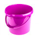 Ведро пластмассовое круглое 12 л, фиолетовое Elfe, арт: 92957