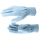 Перчатки трикотажные, акрил, двойные, цвет зенит, двойная манжета Россия Сибртех, арт: 68686