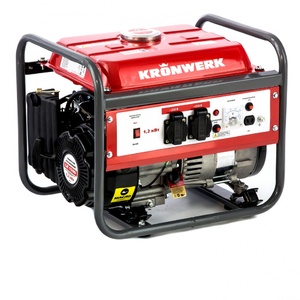 Генератор бензиновый LK 1500, 1.2 кВт, 230 В, бак 6 л, ручной старт Kronwerk, арт: 94649