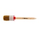 Кисть круглая №12 (45 мм), натуральная щетина, деревянная ручка MTX, арт: 82082