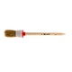 Кисть круглая № 6 (30 мм), натуральная щетина, деревянная ручка MTX, арт: 82076
