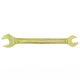 Ключ рожковый, 8 х 10 мм, желтый цинк Сибртех, арт: 14303