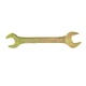 Ключ рожковый, 17 х 19 мм, желтый цинк Сибртех, арт: 14310
