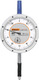 Прециз. индикатор часового типа IP67, с защитой от толчков 10/58 мм, арт: 432210 10/58